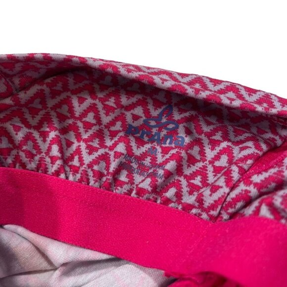 Prana Women's Pink and Purple Patterned Athletic‎ Padded Quinn Dress Size Medium - Picture 3 of 10